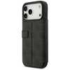 Etui Guess Book 4G Metal Logo do iPhone  17 Pro Max czarny