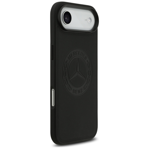 Etui Mercedes Leather Vintage Logo       MagSafe do iPhone Air czarny