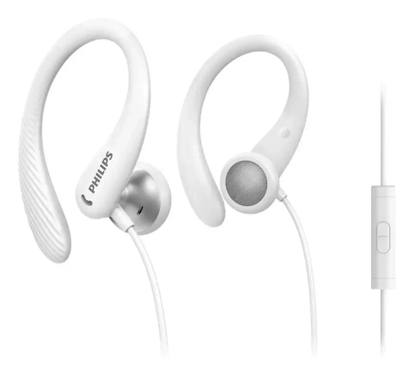 PHILIPS TAA1105WT przewodowe słuchawki, sporotowe, białe
