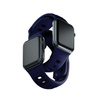 3MK Silicone Watch Strap granatowy/ocean blue dla Apple Watch 42/44/45/49mm