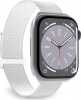 Pasek PURO Nylon Sport Apple Watch 4/5/6/7/SE/8/9/Ultra 44/45/49mm (Biały)