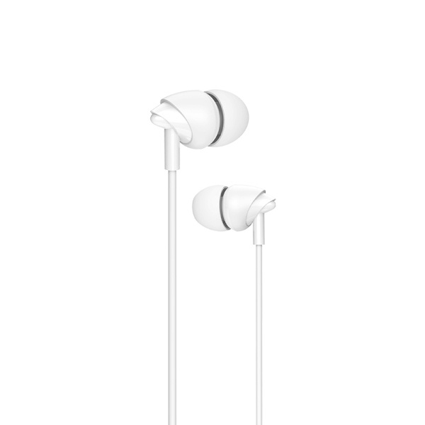 USAMS EP-39 IN-EAR STEREO HEADSET 3,5MM WHITE