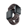 3MK Silicone Watch Strap brązowy/taupe dla Apple Watch 42/44/45/49mm