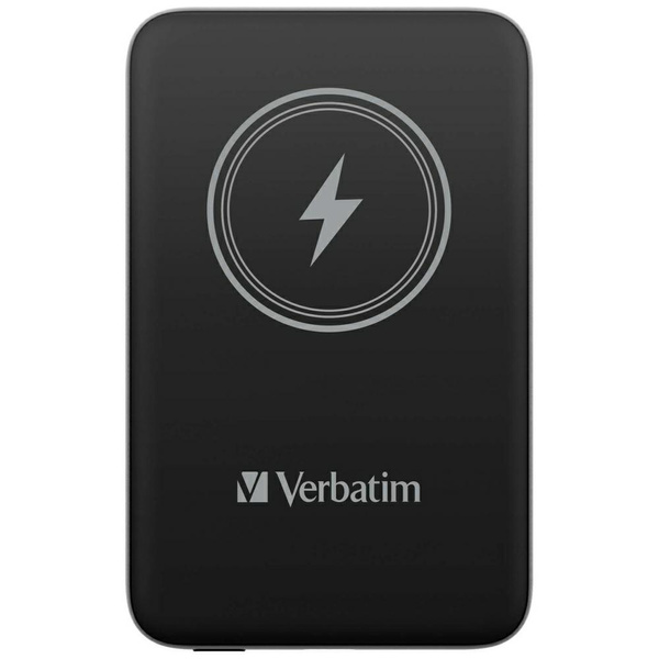 Verbatim Powerbank indukcyjny `n` Go 15W 10000mAh Wireless Magnetic czarny/black 32245