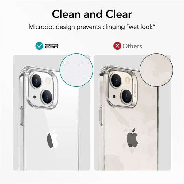 Etui ESR Project Zero na iPhone 14 Plus - przezroczyste