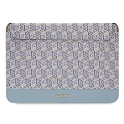 Guess Sleeve GUCS16HGCFSEB 16"niebieski/blue GCube Stripes