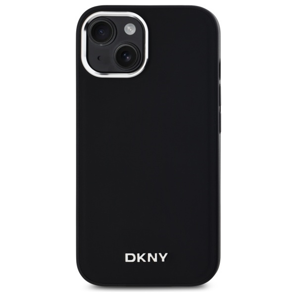 DKNY DKHMP14SPSCMCLK iPhone 14 6.1"czarny/black hardcase Plain Logo MagSafe