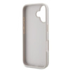 Guess GUHCP16SP4TDSCPP iPhone 166.1" różowy/pink hardcase Leather Metal Logo Strass Crossbody