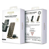 Guess składana ład. indukcyjna2w1 GUDCFAL4PEGW 15W brązowy/brown 4G Pattern MagSafe