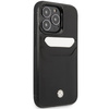 Etui BMW Leather Card Slot na iPhone 14 Pro - czarne