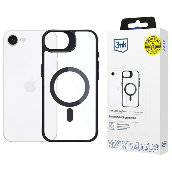 Etui 3MK Satin Armor MagCase do Apple     iPhone 16E/SE4