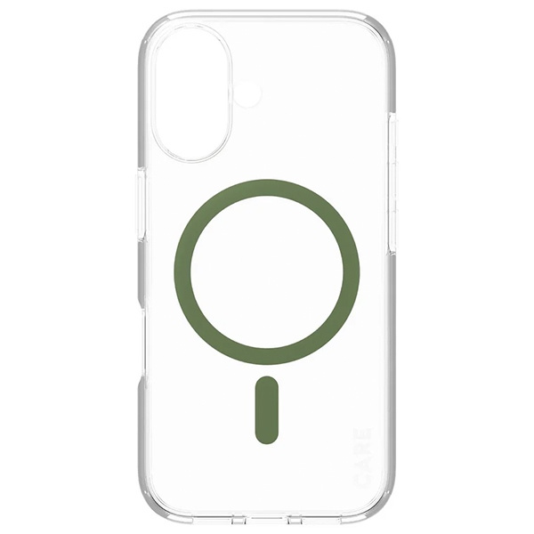CARE by PanzerGlass Flagship Case iPhone 16 6.1" zielony/green MagSafe 1369