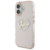 Guess GUHCP16SHCHGSPP iPhone 166.1" różowy/pink hardcase IML Heart