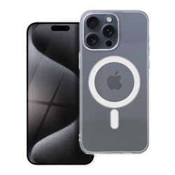 Futerał CLEAR CASE 2 mm do IPHONE 15 Pro Max kompatybilny z MagSafe (camera protection) transparentny