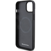 Mercedes Smooth Leather MagSafe case for iPhone 15 Plus - black