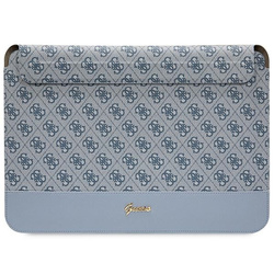 Guess Sleeve GUCS14PS4SGB 14" niebieski/blue 4G Stripe Metal Logo