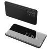 CLEAR VIEW CASE FLIP COVER FOR SAMSUNG GALAXY A73 BLACK