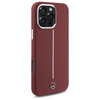 Mercedes MEHMP16X23SUMSR iPhone 16 Pro    Max 6.9" czerwony/red hardcase Silicone White Stripe MagSafe