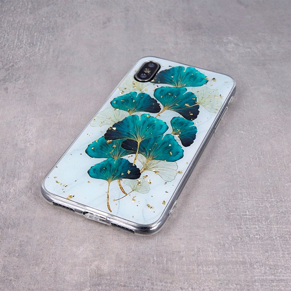 Nakładka Gold Glam do Samsung Galaxy S23 Plus listki