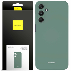 Spacecase Etui Silicone Case Galaxy A25 5G dark green