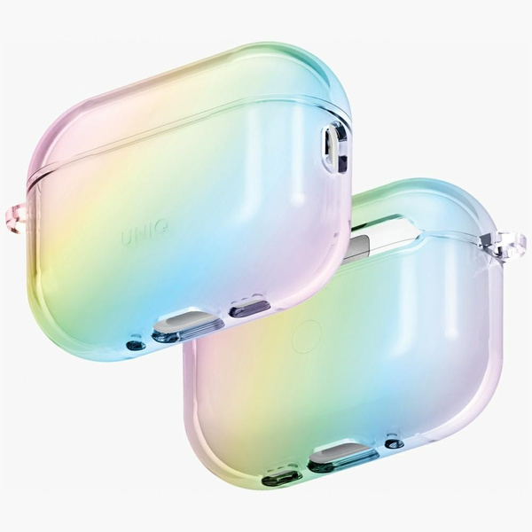 Etui UNIQ Iridescia do AirPods Pro 3 Hang Case holo quartz