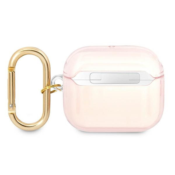 Guess  GUA3HHTSP AirPods 3 coverróżowy/pink Strap Collection