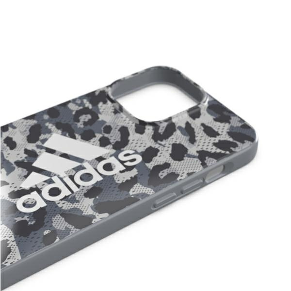 Adidas OR Snap Case Leopard iPhone 13Pro / 13 6,1" szary/grey 47259