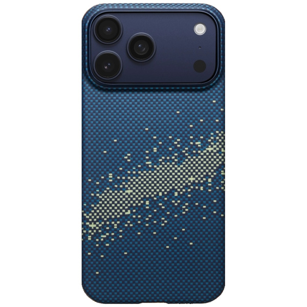 Etui PITAKA Ultra-Slim MagSafe do iPhone 17 Pro Max milky way galaxy