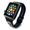 KARL LAGERFELD PASEK KLAWMSLKK APPLE WATCH 38/40/41MM CZARNY/BLACK STRAP SILICONE KARL HEADS