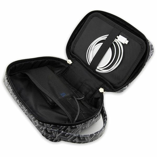 Guess Torba GUHBHGCFSEK Organizerczarny/black GCube Stripe