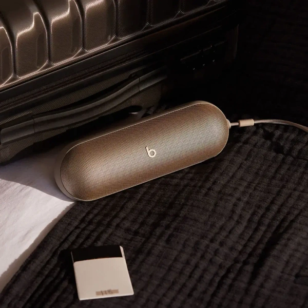 Beats Pill Champagne Bluetooth Speaker