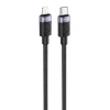 FONENG kabel X115 USB-C - Lightning PD 27W 1M Czarny