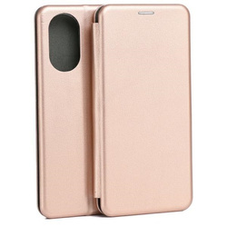 Etui Beline Book Magnetic Realme 12 LTE   różowo-złoty/rosegold