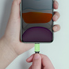 USAMS Kabel U52 microUSB 2A Fast Charge1m purpurowy/purple SJ435USB04 (US-SJ435)