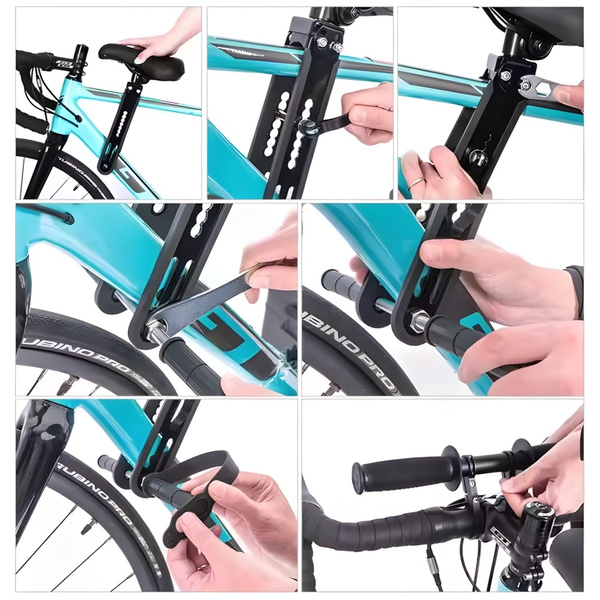 Siodełko dziecięce WILDMAN C1 na ramę roweru czarny