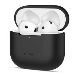 TECH-PROTECT SILICONE APPLE AIRPODS 4 BLACK