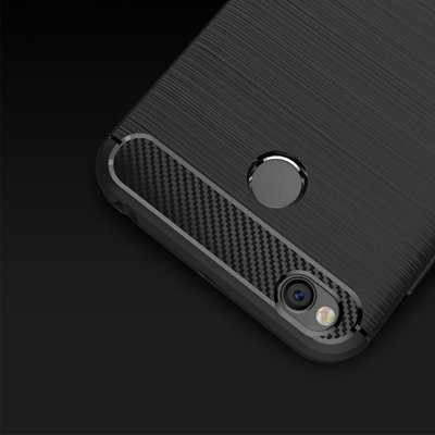 CASE CARBON LUX BLACK XIAOMI REDMI 6A