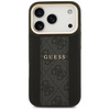 Etui Guess 4G Stripe MagSafe do iPhone 17 Pro czarny
