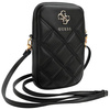 Guess Torebka GUWBZPSQSSGKczarny/black Zip Quilted 4G