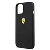 Etui Ferrari Silicone na iPhone 13 mini - czarne
