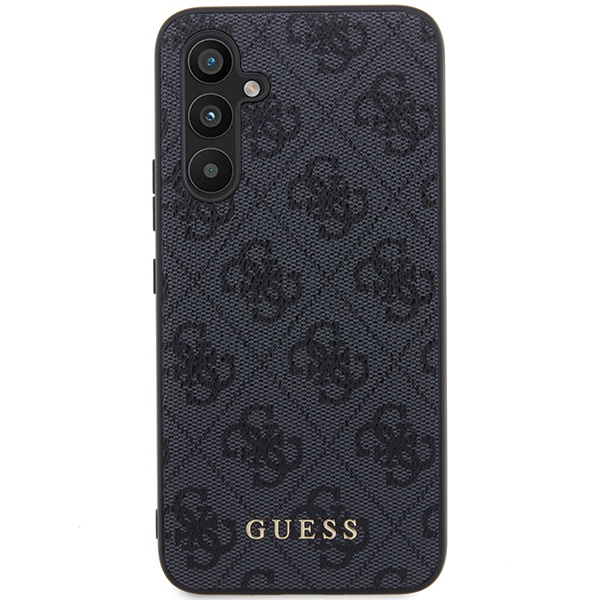 GUESS GUHCS23FEG4GFGR S23 FE S711 SZARY/GREY HARDCASE 4G METAL GOLD LOGO