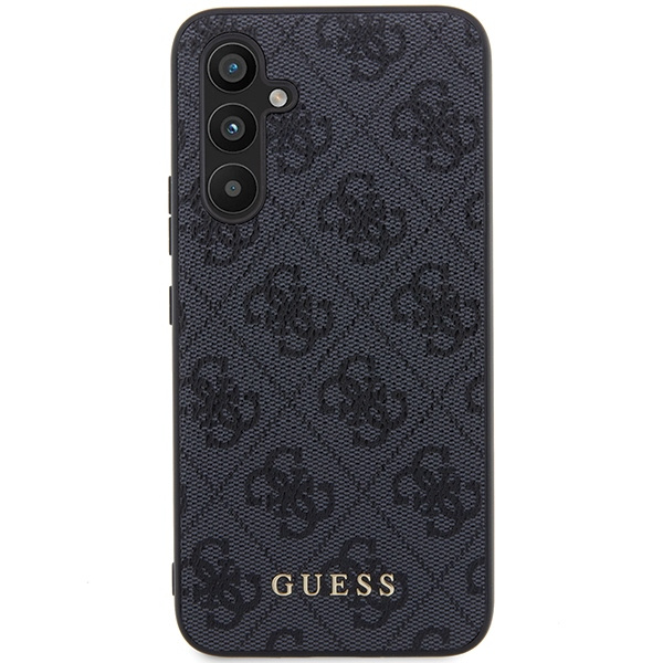Guess GUHCS23FEG4GFGR S23 FE S711szary/grey hardcase 4G Metal Gold Logo