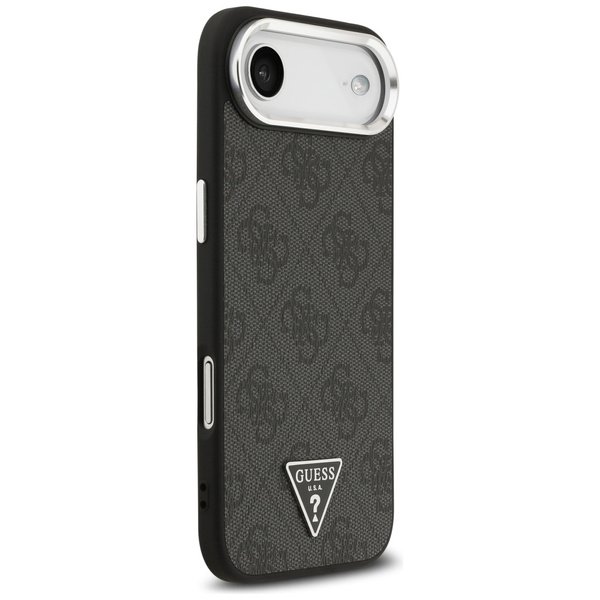 Etui Guess 4G Triangle Logo MagSafe do   iPhone Air czarny srebrny