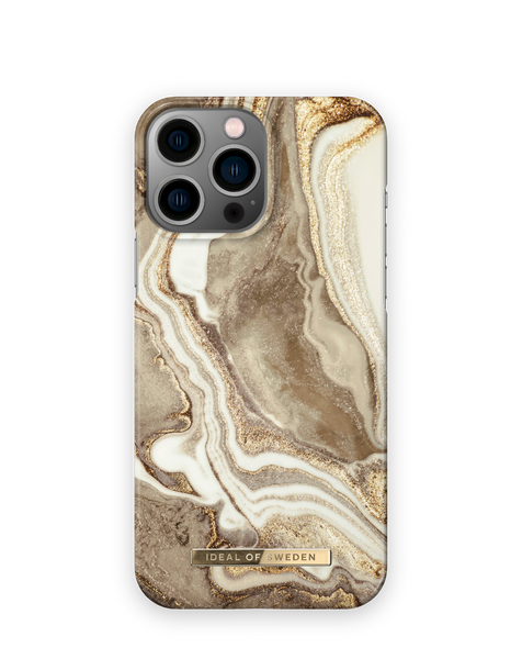 IDEAL OF SWEDEN IDFCGM19-I2167-164 IPH 13 PRO MAX CASE GOLDEN SAND MARBLE