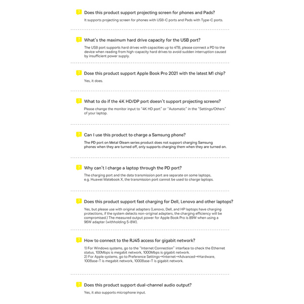 BASEUS METAL GLEAM MULTI-FUNCTIONAL HUB USB TYPE C 12IN1 HDMI / DP / USB TYPE C / MINIJACK 3.5MM / RJ45 / SD (WKWG020213)