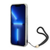 Guess GUOHCP14XHFLSB iPhone 14 Pro Max6,7" niebieski/blue hardcase Flower Strap