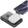PowerBank indukcyjny Energea MagPac Pro  Plus 10000mAh Qi2 Magsafe szary