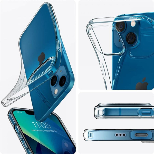 Spigen Liquid Crystal iPhone 13 Case - Clear
