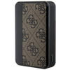 Guess Powerbank 18W GUPB10DP4GEGW10000mAh brązowy/brown 4G Leather Metal Logo