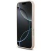 Etui Guess Grained Big 4G & Classic Logo do iPhone 17 różowy